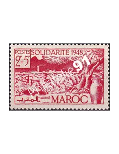 MAROC, n° 272 neuf, collection timbres colonies françaises