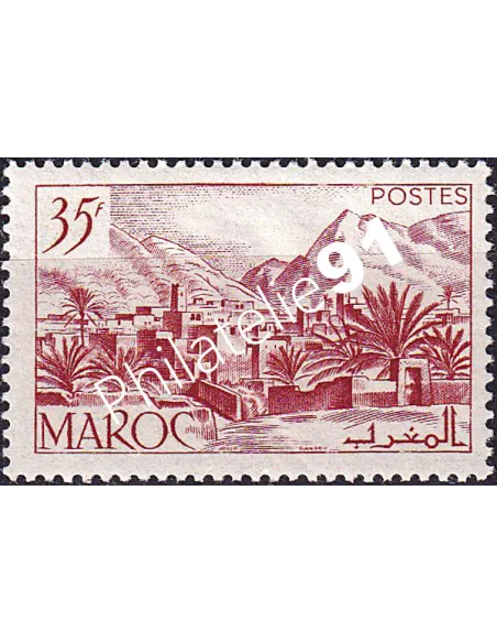 MAROC, n° 292 charnière, collection timbres colonies françaises