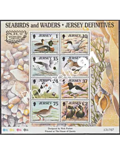 JERSEY - BF n° 18 - Pacific 97 - Oiseaux et échassiers marins