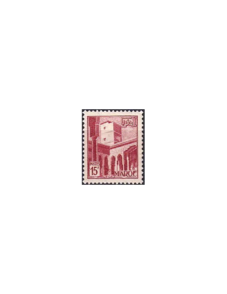 MAROC, n° 310 charnière, collection timbres colonies françaises
