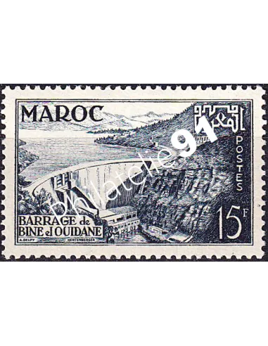 MAROC, n° 324 neuf, collection timbres colonies françaises