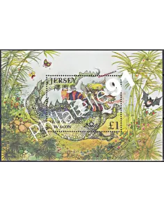 JERSEY - BF n°  27 ** - Année chinoise du Dragon