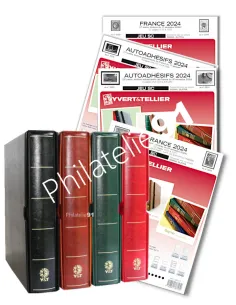 Offre SC France 2024 + reliure SUPRAMAX, Jeux 2024 Yvert et Tellier