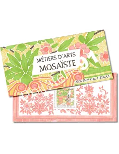 Bloc souvenir n° 211, Mosaïste, collection timbres de France
