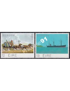 Irlande n° 415-416, EUROPA 1979, Histoire postale, timbres d'europe