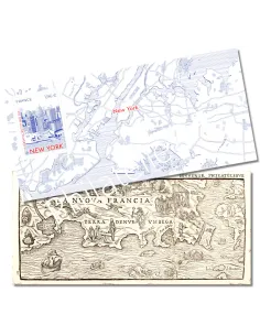 Bloc souvenir n° 214, New-York, collection timbres de France