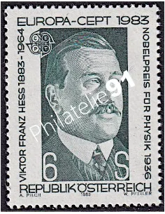 AUTRICHE, n° 1572, EUROPA 1983, collection timbre Europe