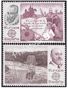 Espagne, n° 2319 à 2320, EUROPA 1983, collection timbre Europe