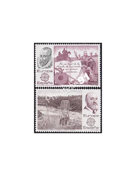 Espagne, n° 2319 à 2320, EUROPA 1983, collection timbre Europe