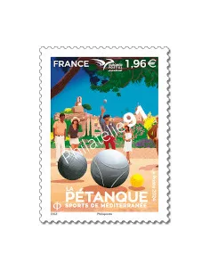 Timbre n° 5797, la pétanque, timbres de France