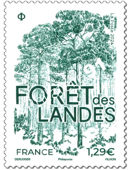 Timbre n° 5799, Forêt des Landes, timbres de France