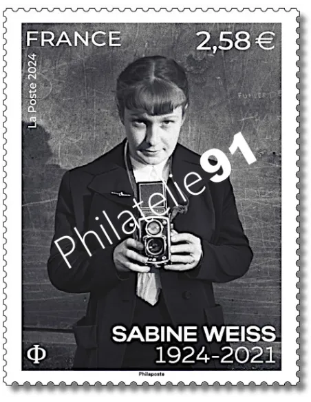 Timbre n° 5801, Sabine Weiss, timbres de France