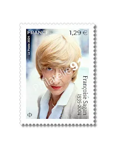 Timbre n° 5805, Françoise Sagan, collection timbres de France