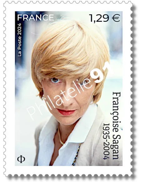 Timbre n° 5805, Françoise Sagan, collection timbres de France