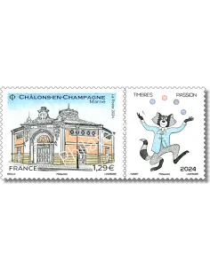 Timbre n° 5819, Châlons-en-Champagne, collection timbres de France
