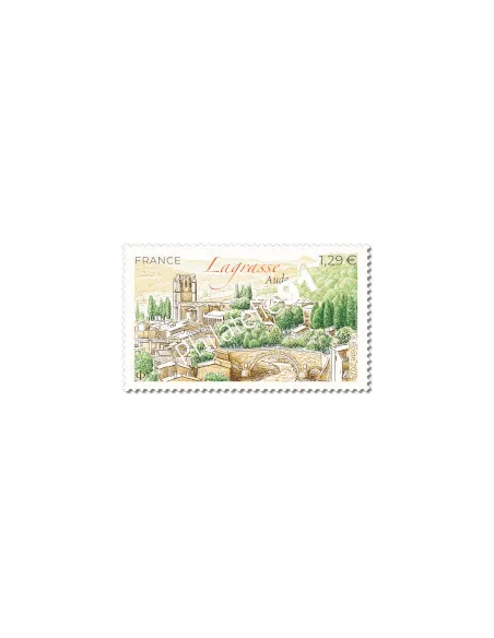 Timbre n° 5820, Lagrasse (Aude), collection timbres de France