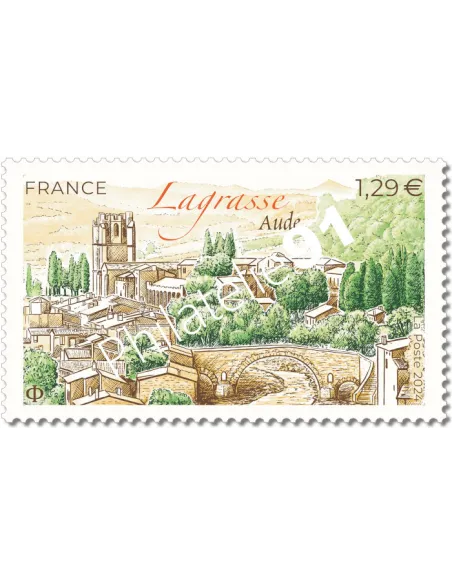 Timbre n° 5820, Lagrasse (Aude), collection timbres de France