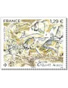 Timbre n° 5821, La grotte Chauvet (Ardèche), collection timbres de France