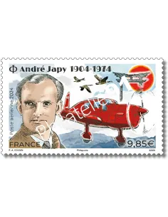 Timbre Poste aérienne n° 97, André Japy, timbres de France