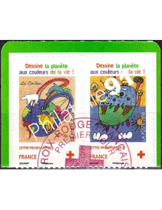 n° 4306a, paire adhésive de carnet, collection timbres France