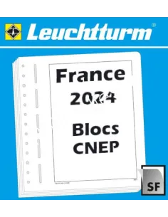 Leuchtturm FRANCE 2024, Blocs CNEP, matériel philatélique, jeux 2024