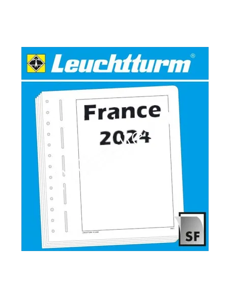 Leuchtturm FRANCE 2024, timbres France 2024, jeux 2024