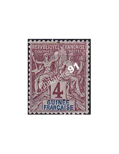 GUINEE, n° 3 charnière, collection timbres Colonies