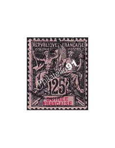 GUINEE, n° 8 oblitéré, collection timbres Colonies