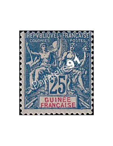 GUINEE, n° 16 charnière, collection timbres Colonies