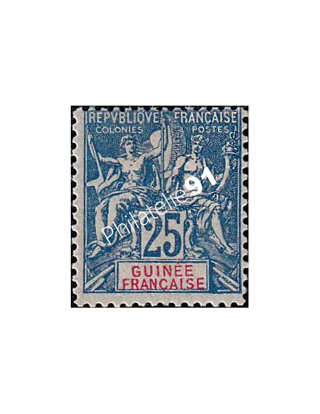 GUINEE, n° 16 charnière, collection timbres Colonies