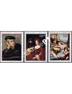 GABON, PA n° 104 à 106 neufs, timbres colonies françaises