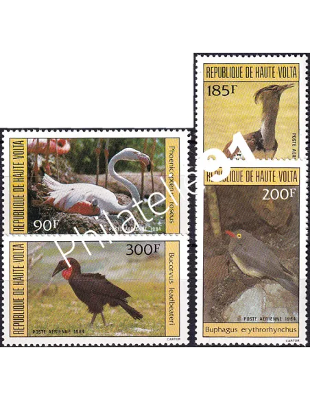Haute-Volta, PA n° 256 à 259 neufs, timbres colonies françaises