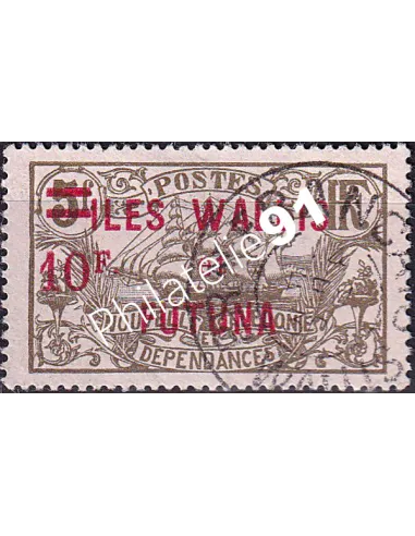 Wallis et Futuna, n° 38 oblitéré, collection timbres Colonies
