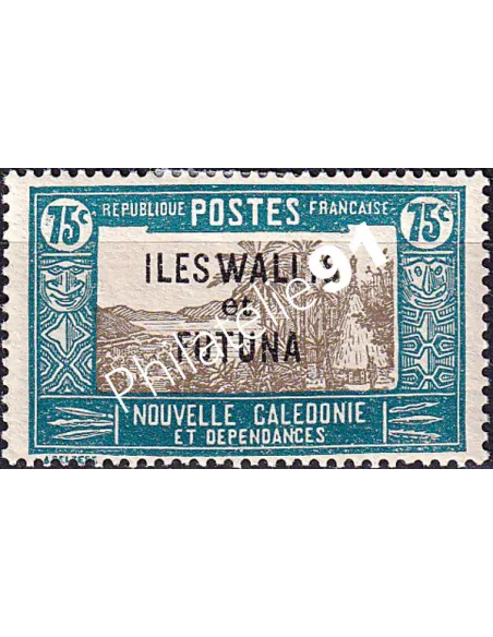 Wallis et Futuna, n° 56 charnière, collection timbres Colonies