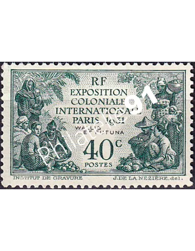 Wallis et Futuna, n° 66 charnière, collection timbres Colonies