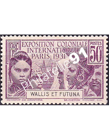 Wallis et Futuna, n° 67 charnière, collection timbres Colonies