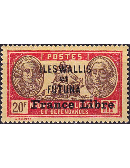Wallis et Futuna, n° 124 neuf, collection timbres Colonies