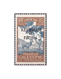 Wallis et Futuna, timbre-taxe n° 17 neuf, collection timbres Colonies