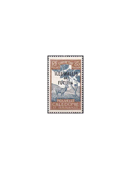 Wallis et Futuna, timbre-taxe n° 17 neuf, collection timbres Colonies
