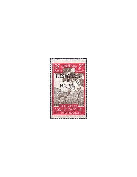Wallis et Futuna, timbre-taxe n° 22 neuf, collection timbres Colonies