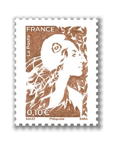 Timbre issu de la feuille Marianne de l'Avenir, timbres de France
