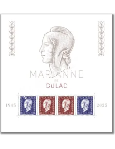 Bloc Marianne de Dulac, timbres de France