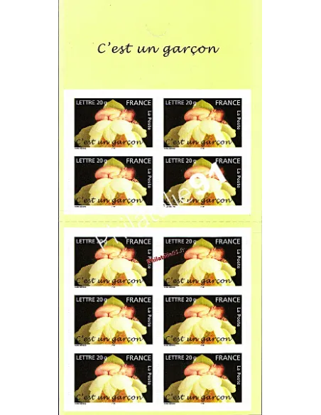 carnet de France n° 3805 - (ADH. BC 55) Timbres de naissance