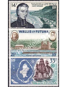 Wallis et Futuna, PA n° 15 à 17 neufs, collection timbres Dom-Tom