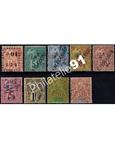 NOUVELLE CALEDONIE, Lot de timbres, timbres colonies françaises