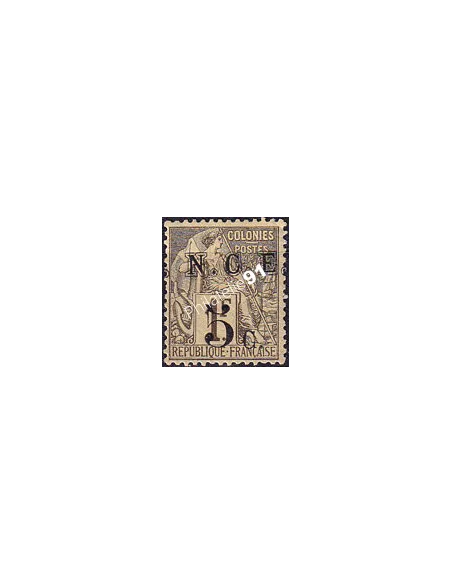 Nouvelle-Calédonie, n° 10 charnière, timbres des Colonies