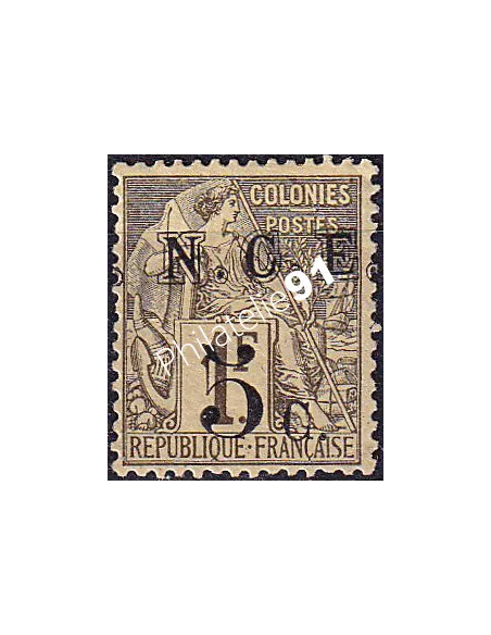 Nouvelle-Calédonie, n° 10 charnière, timbres des Colonies