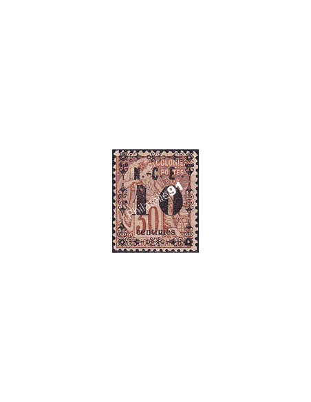Nouvelle-Calédonie, n° 12 charnière, timbres des Colonies