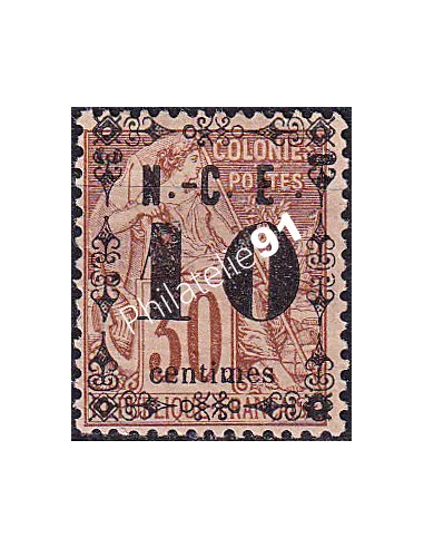 Nouvelle-Calédonie, n° 12 charnière, timbres des Colonies