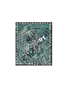 Nouvelle-Calédonie, n° 24 oblitéré, timbres des Colonies